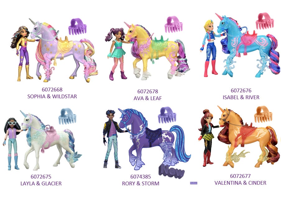 Unicorn Academy Doll & Unicorn V2 Asst.