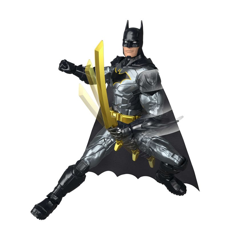 DC Crime Crusher Batman 30 cm med ljud och tillbehör