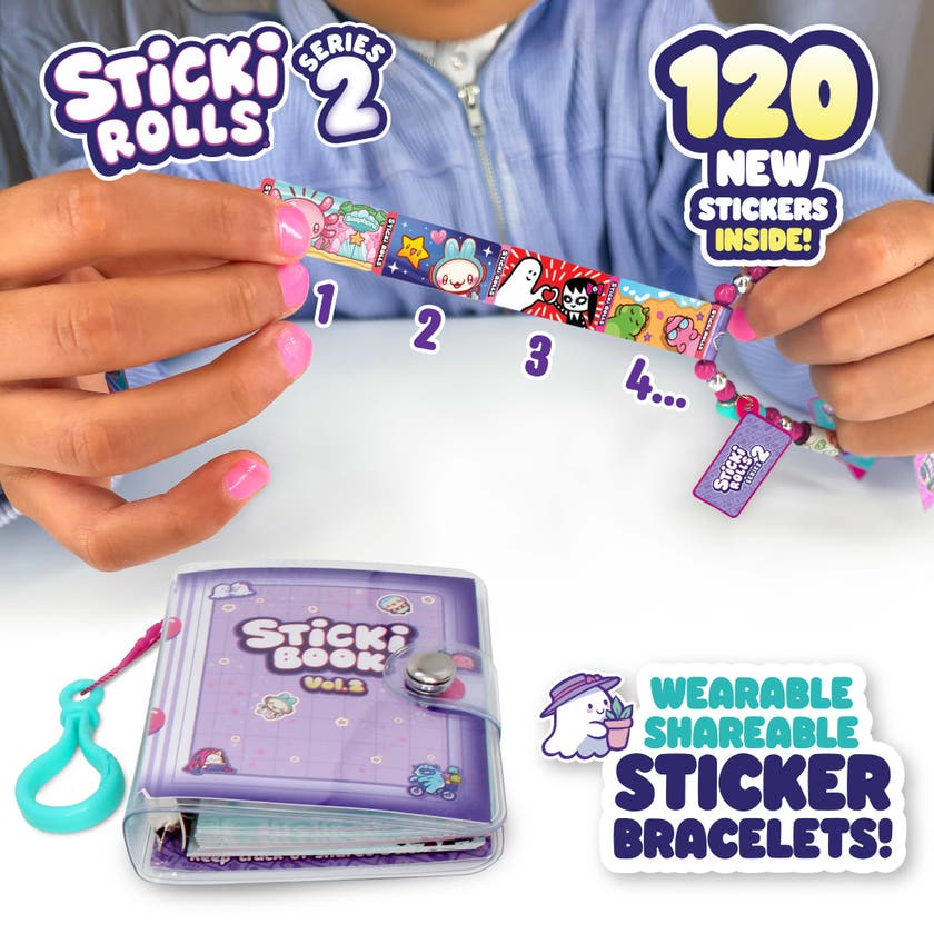 Sticki Rolls Sticki Book S2