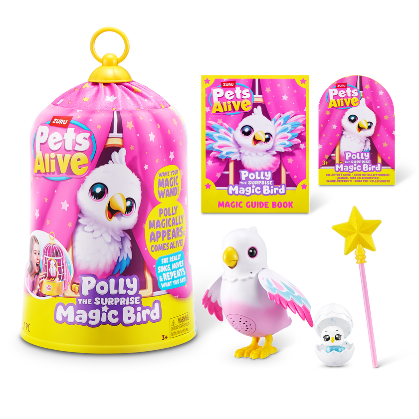 PetsAlive Polly The Surprise Magic Bird S1,Endcap