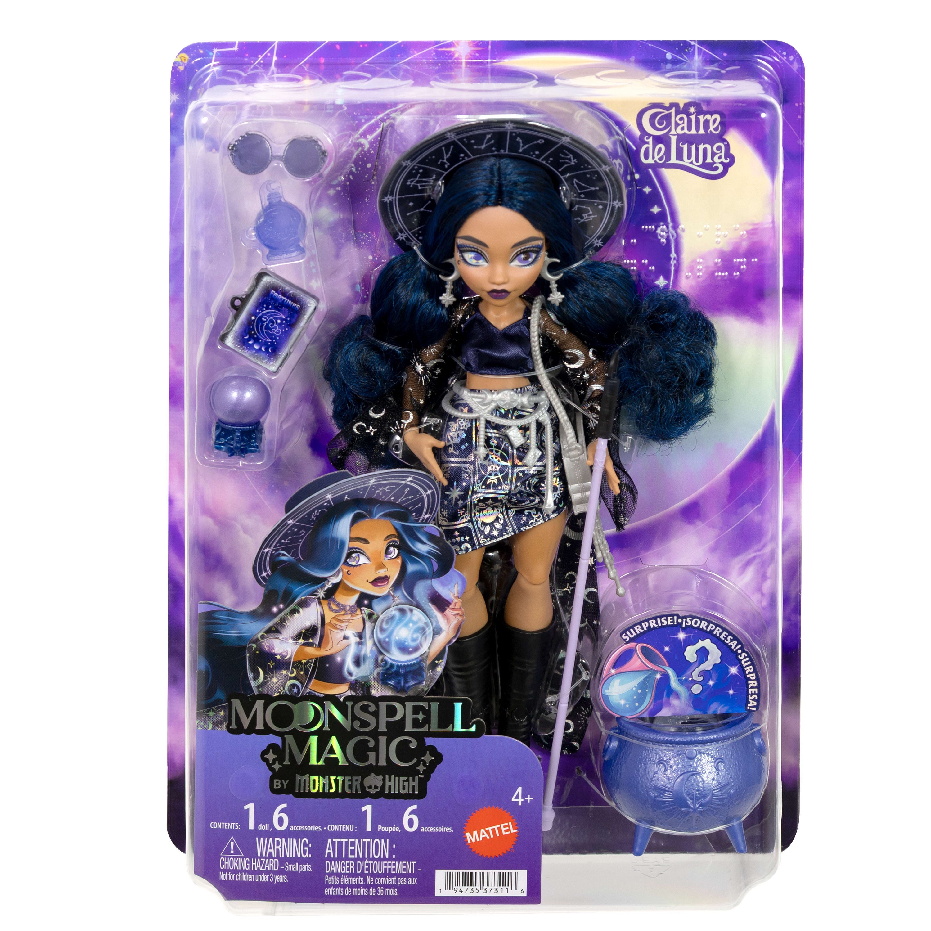Monster High Moonspell Magic Claire de Luna-docka