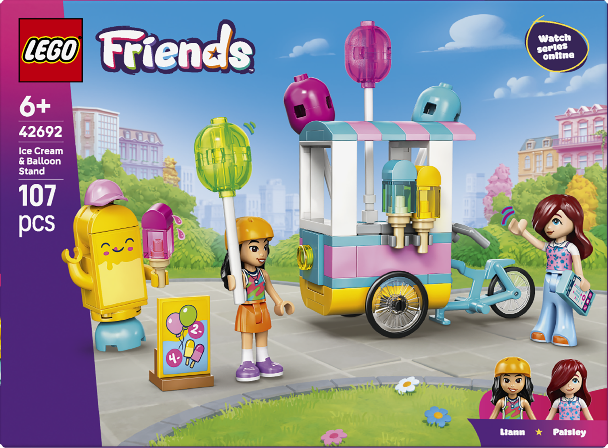 LEGO® Friends Glass- och ballongstånd Byggset 42692