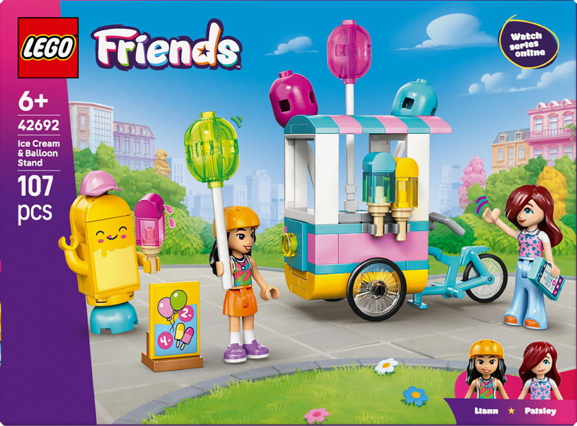 LEGO® Friends Glass- och ballongstånd Byggset 42692