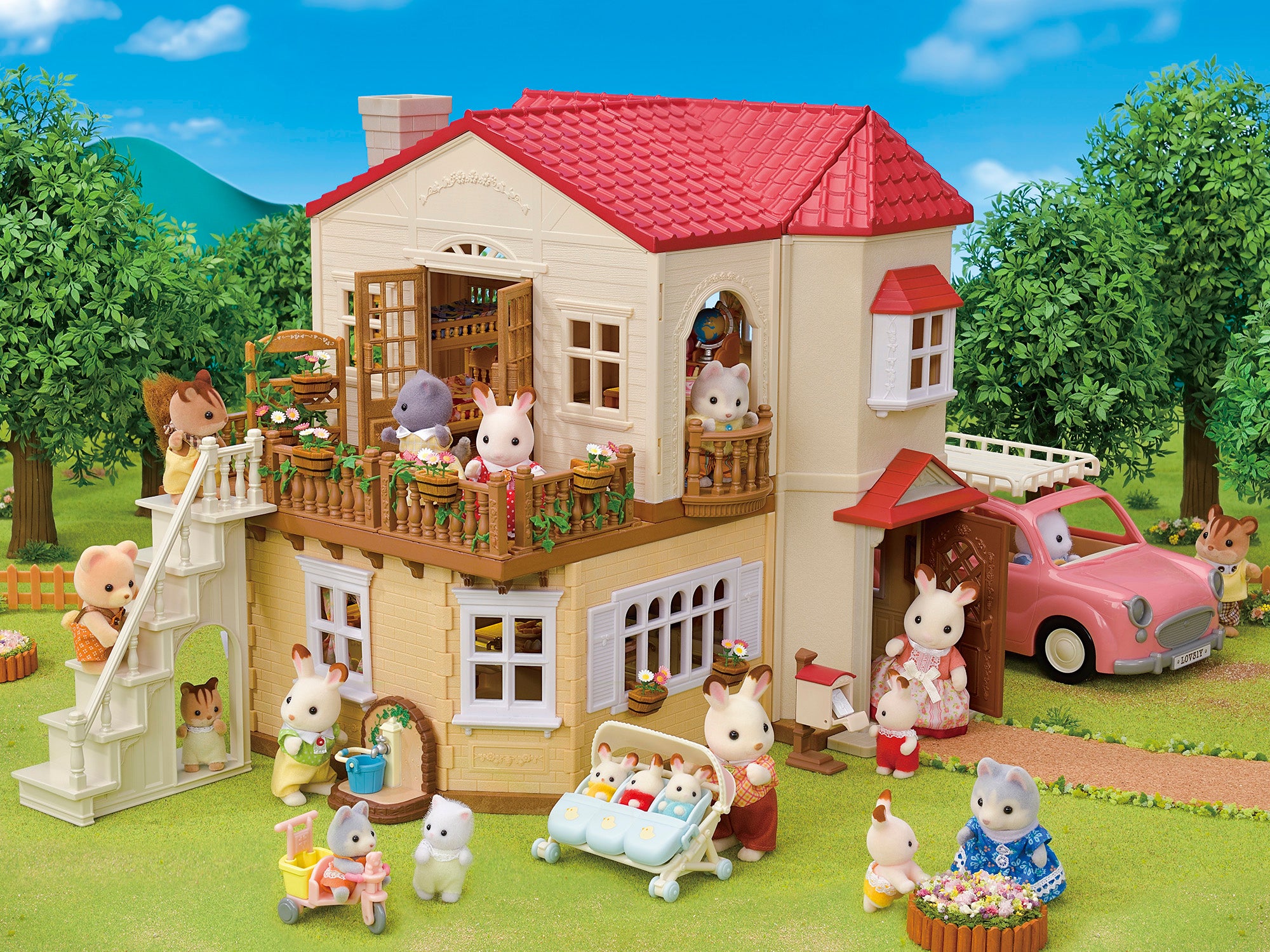 Sylvanian Families - Den nya villan med vinden