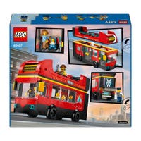 LEGO City 60407, Röd dubbeldäckare för sightseeing