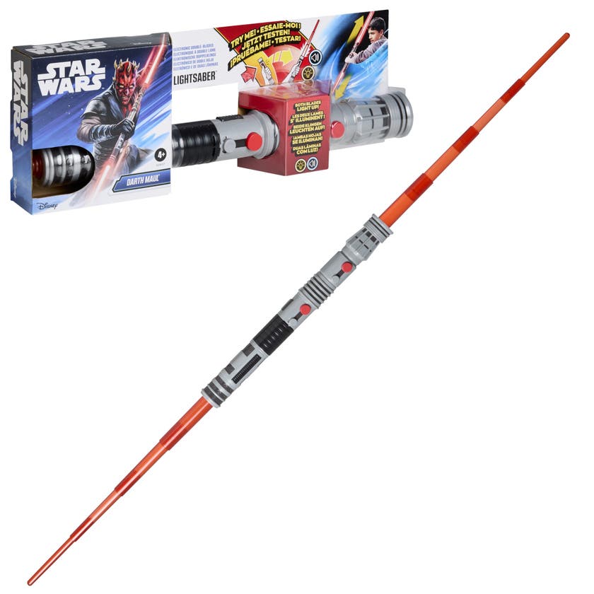 Star Wars Darth Maul elektronisk dubbelblads ljussvärd