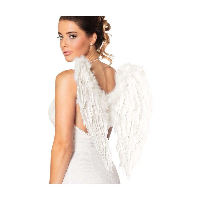 Halloween, Angel Wings White 50 Cm