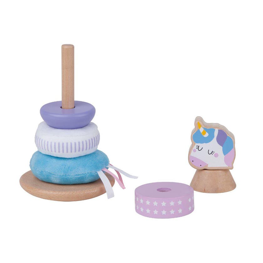 NAP, Stapel Enhörning i Trä/Textil