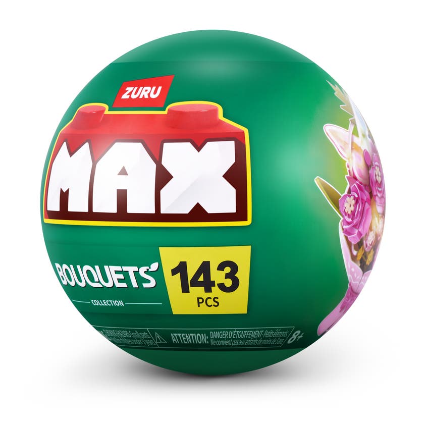 MAX Build More LED-blombukett Rosa