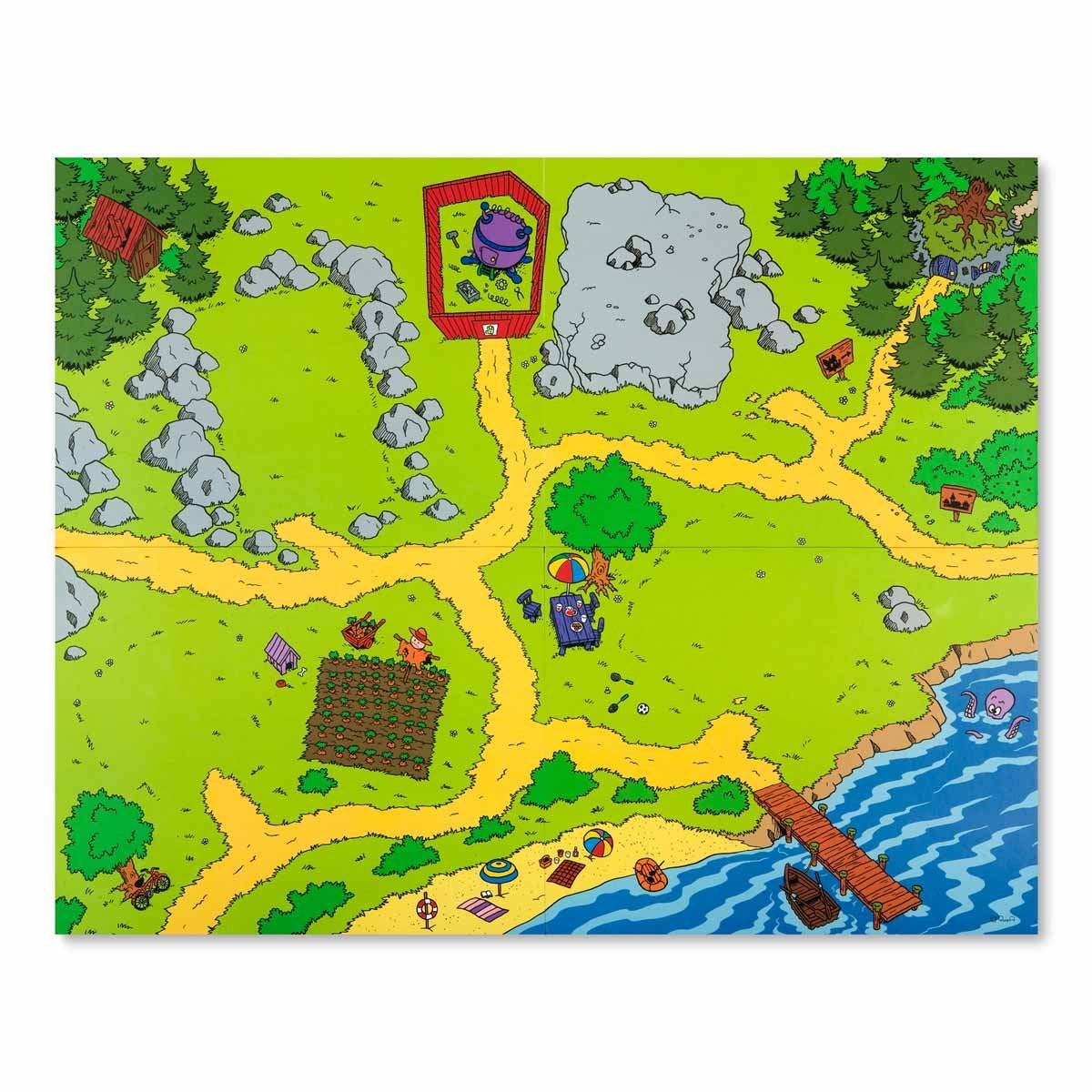 Bamse, Bamsebyn med Lekplatta