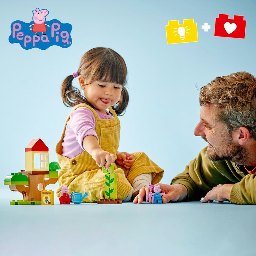 LEGO DUPLO 10431, Greta Gris – Trädgård och trädkoja