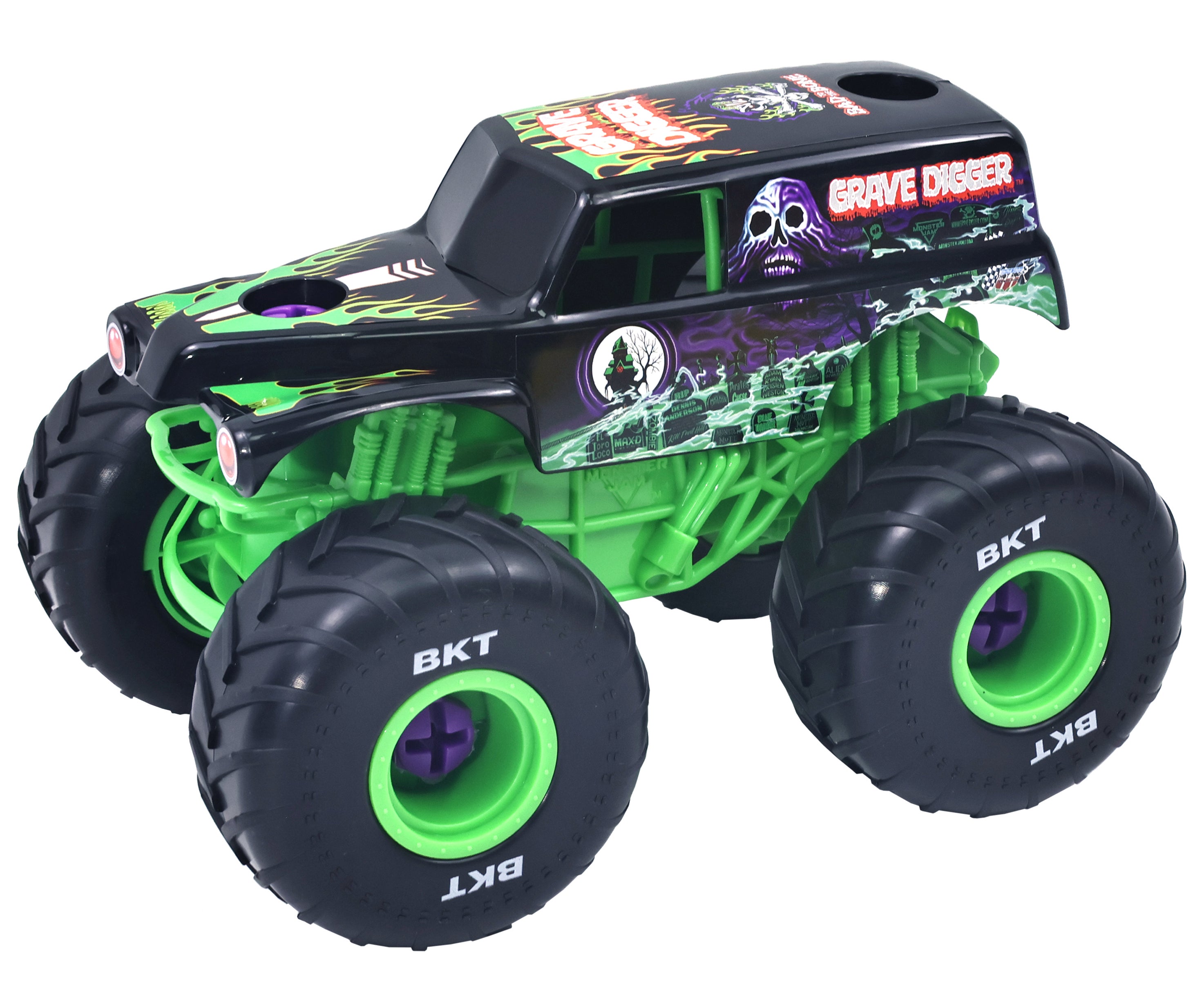 Monster Jam Grave Digger Build N ReBuild 1:18