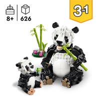 LEGO Creator 31165, Vilda djur: pandafamilj