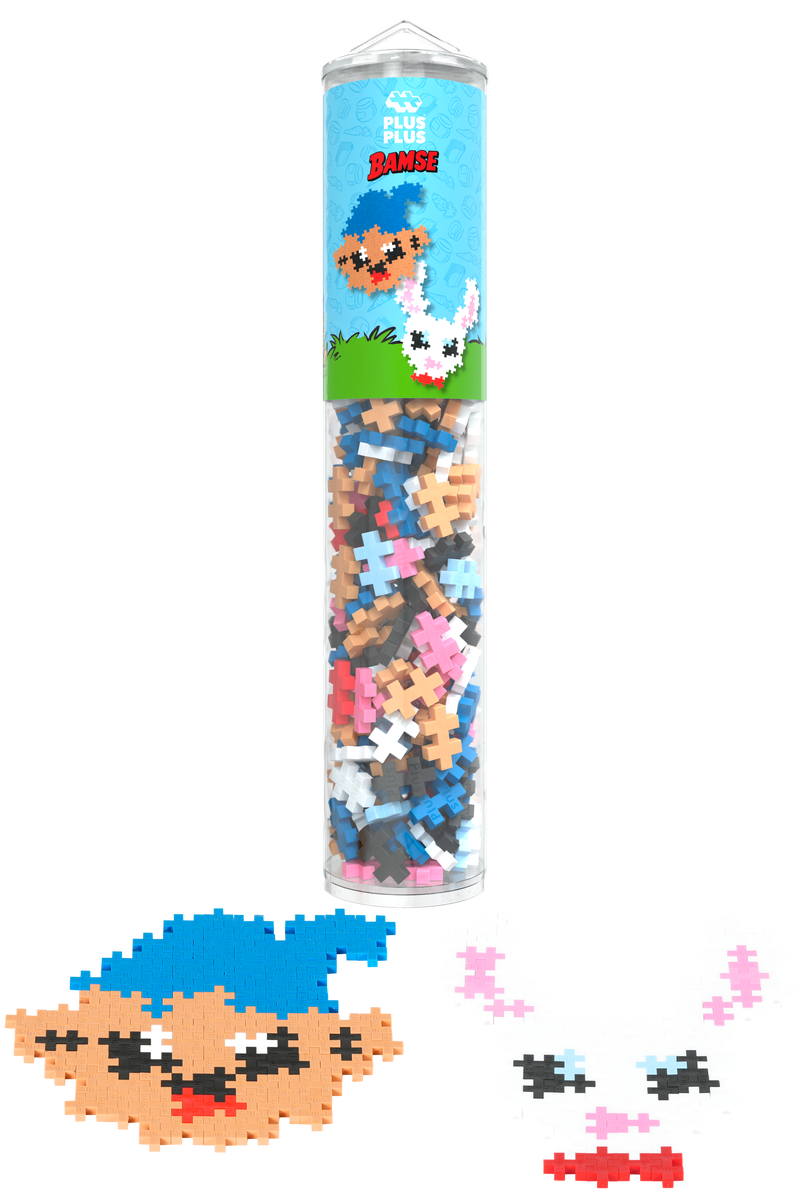 Plus-Plus Bamse & Lille Skutt 240 stk rör