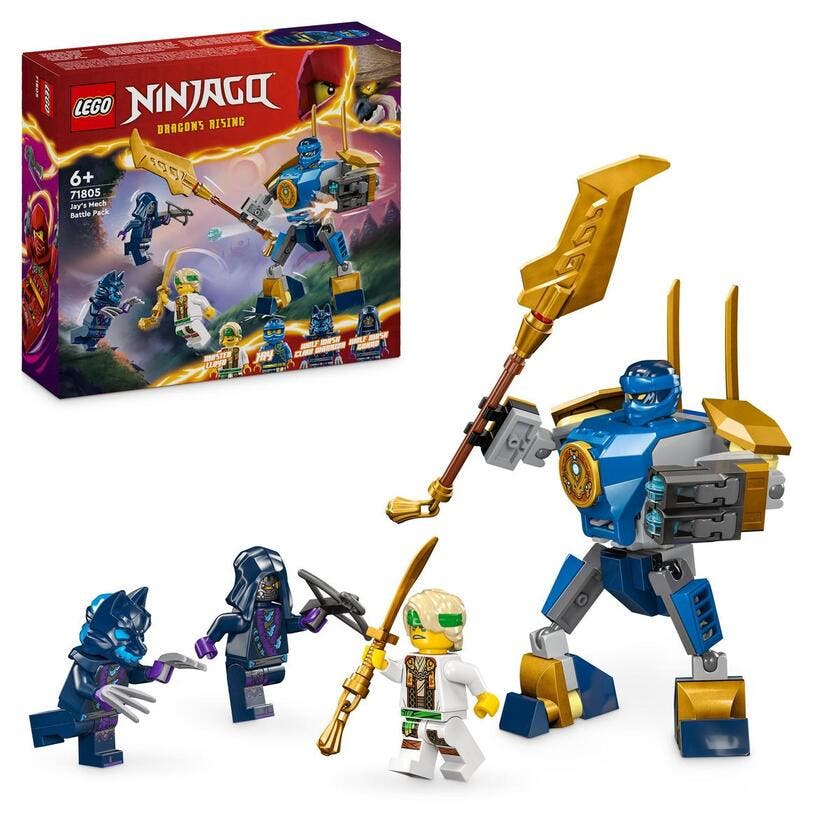 LEGO NINJAGO 71805, Jays robotstridspack