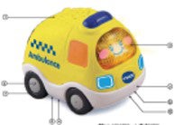 Vtech toot toot driver ambulance SE