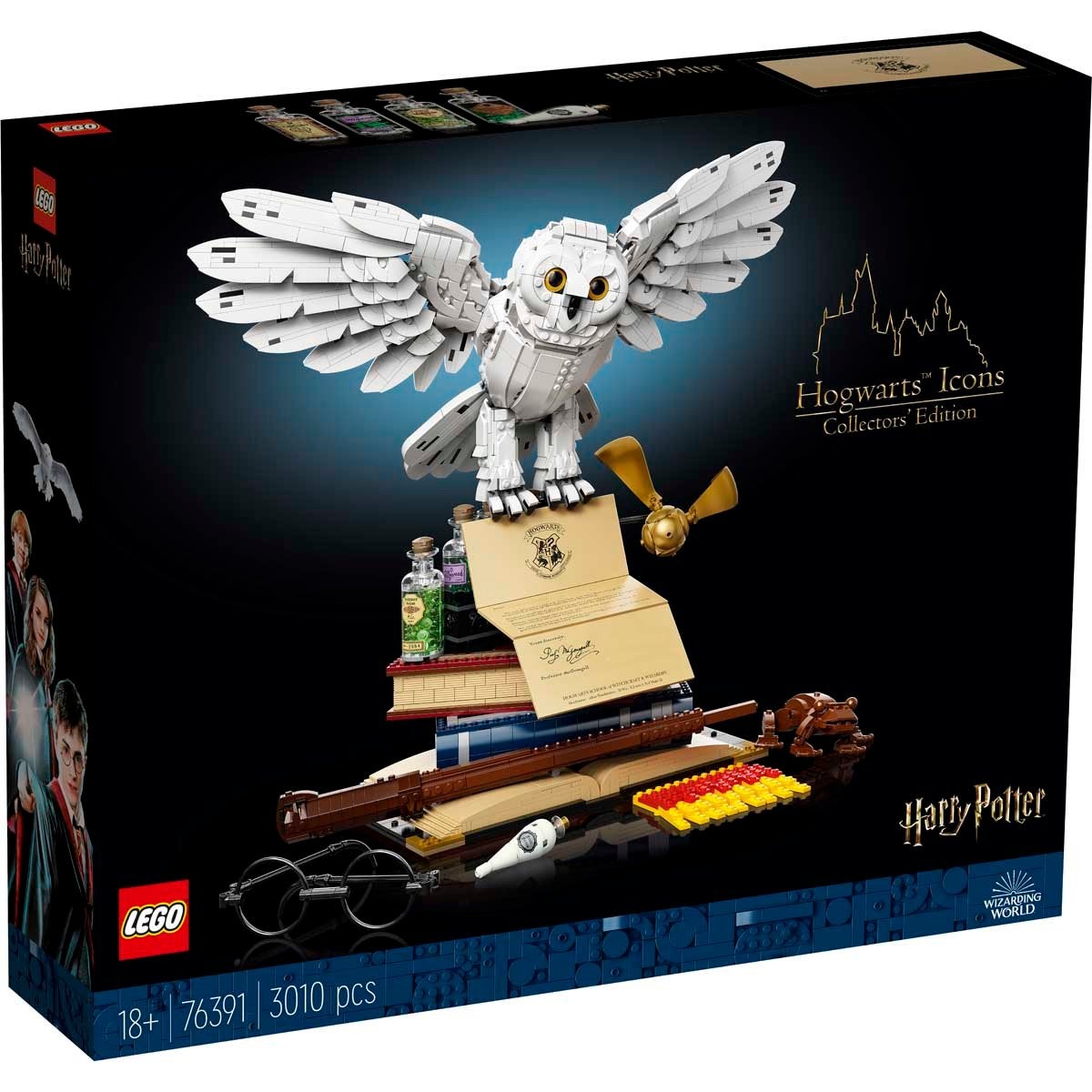 LEGO Harry Potter TM 76391, Hogwarts™ ikoner – samlarutgåva
