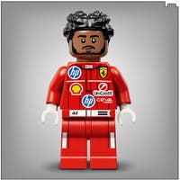LEGO® Editions Scuderia Ferrari HP Lewis Hamilton hjälm 43022