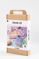 Start Diy Kit Virkning, Mixade Färger, Väskor