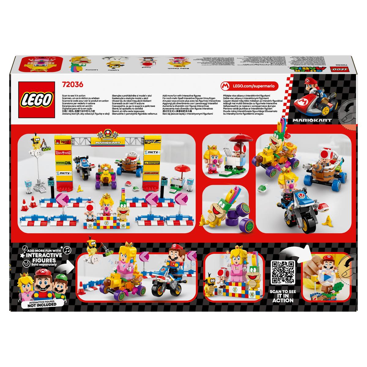 LEGO Super Mario 72036, Mario Kart™ – Baby Peach & Grand Prix
