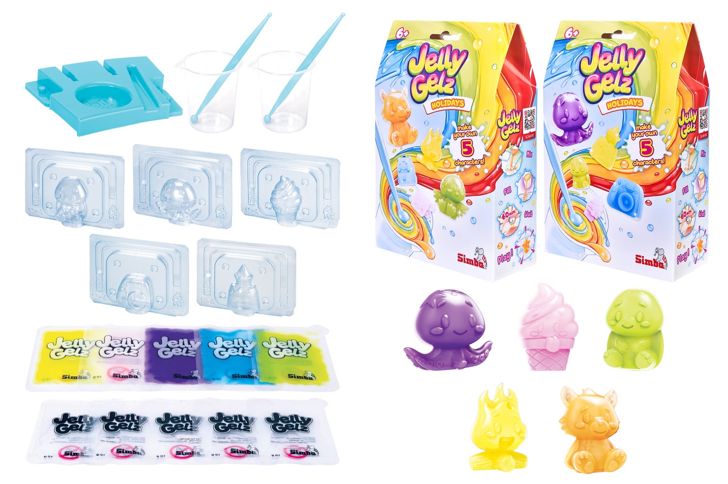 Jelly Gelz Holidays smyckespysselset