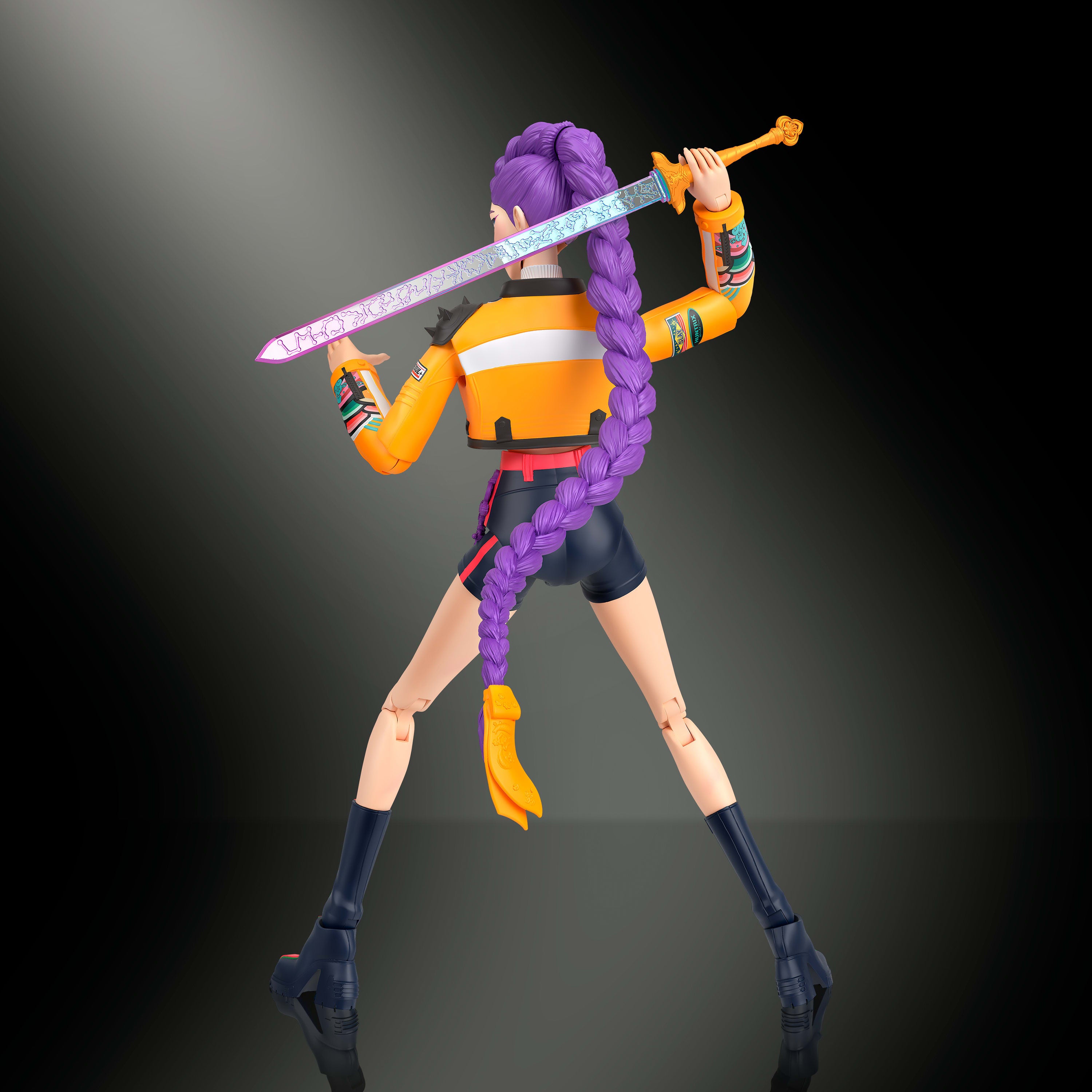 K-Pop Demon Hunters Rumi actionfigur 15 cm