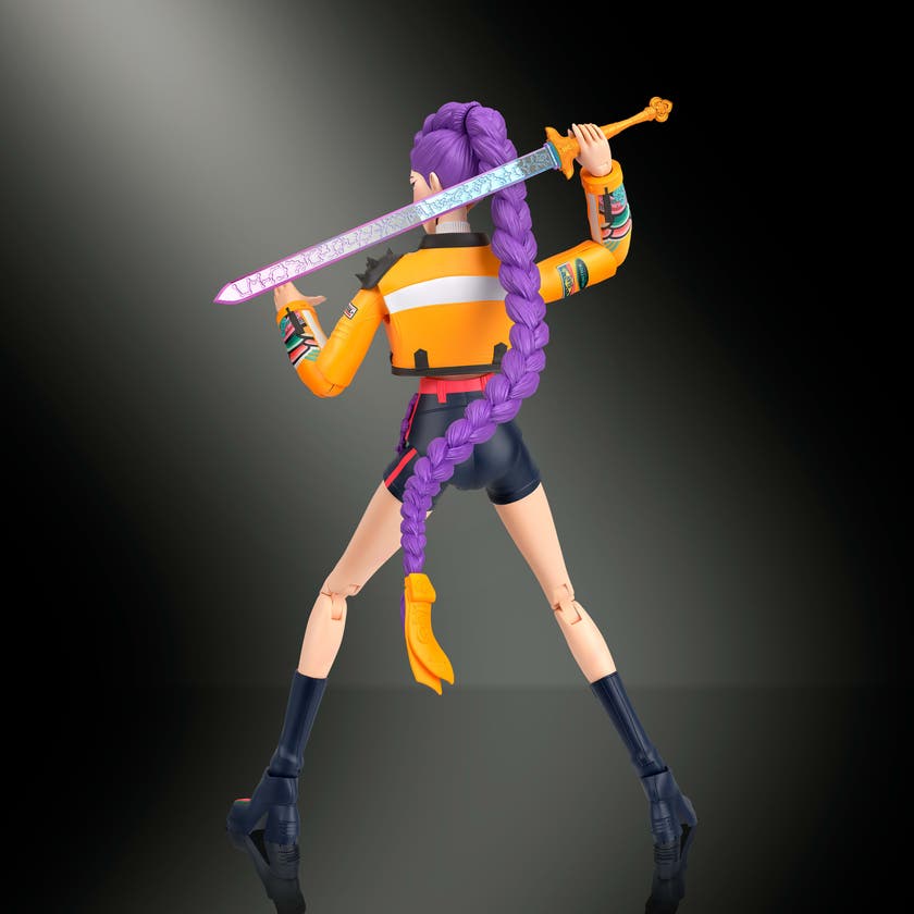 K-Pop Demon Hunters Rumi actionfigur 15 cm