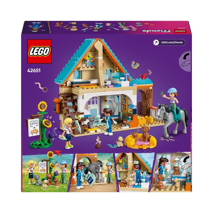 LEGO Friends 42651, Veterinärklinik för hästar och husdjur