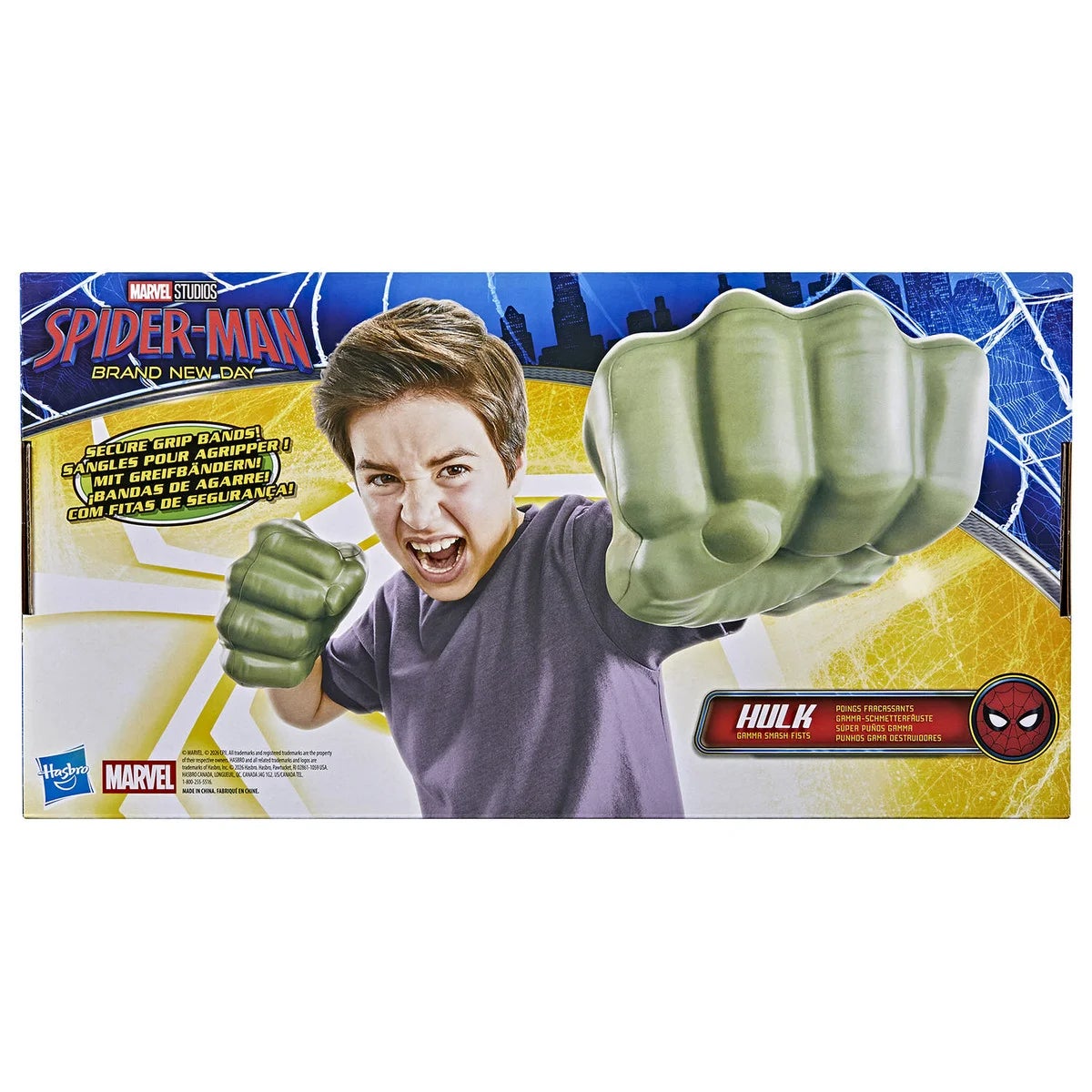 Spiderman Hulk Gamma Smash Fists