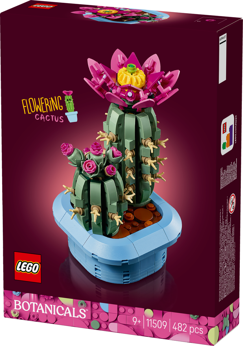 LEGO® Botanicals Blommande kaktus Växtprydnad 11509