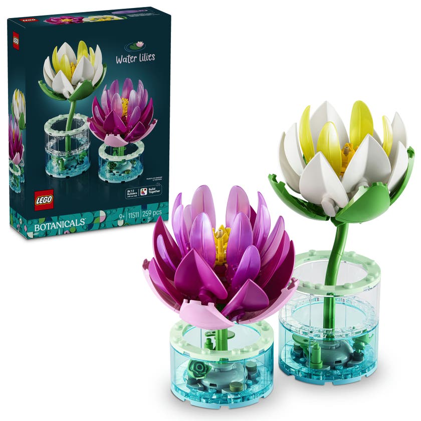 LEGO® Botanicals Näckrosor Byggset med blommor 11511