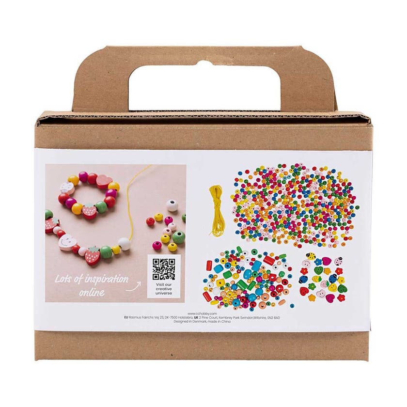 Mini Diy Mix Smycken, Glade Färger, 1 Förp.