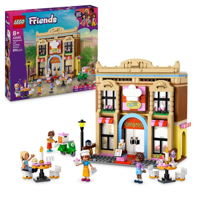 LEGO Friends 42655, Restaurang och matlagningsskola