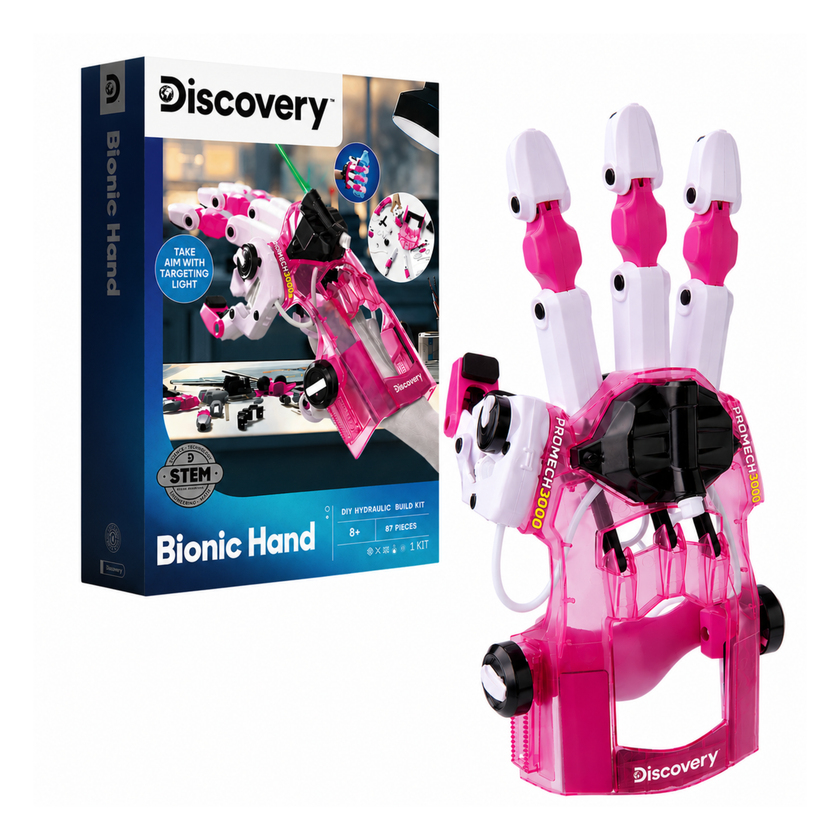 Discovery Hydraulisk Robothand Pink