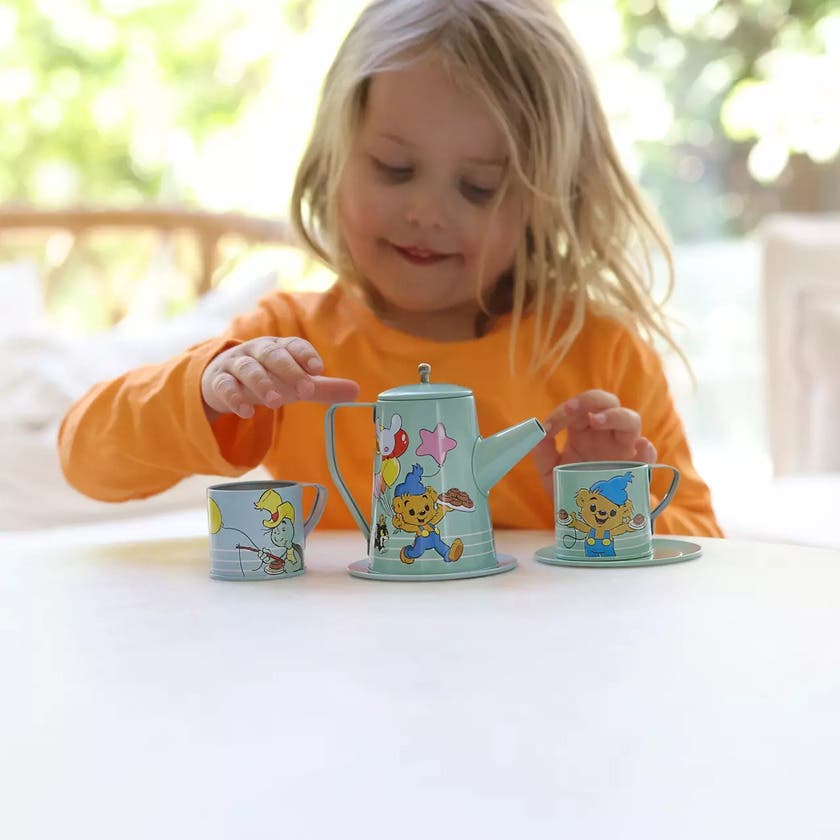 Bamse - Kids Tea Set, Tin