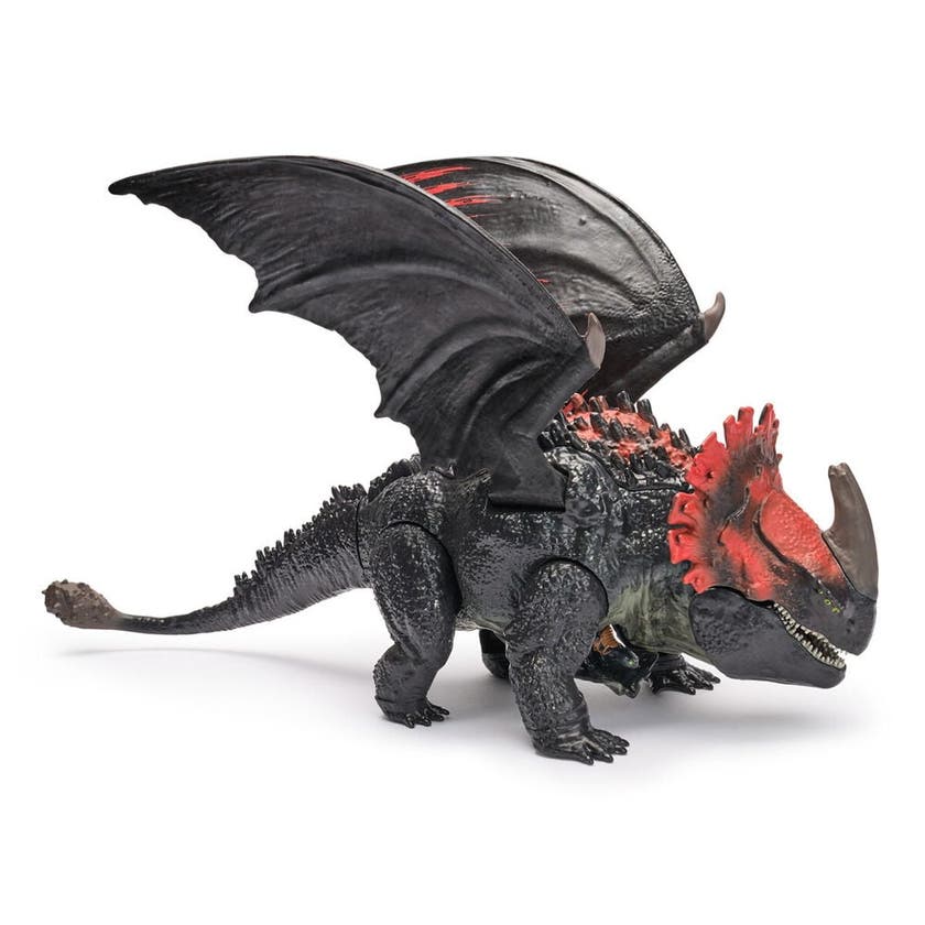 Dragons Movie Red Death Chomping Rampage