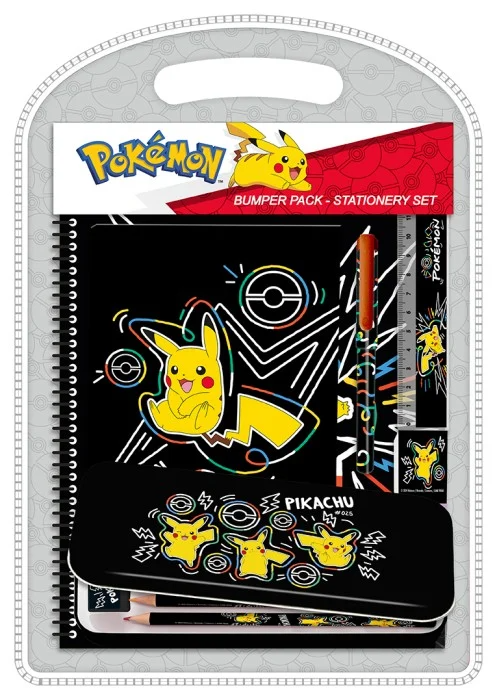 POKÉMON NEON, Stort skrivset med plåtpennskrin