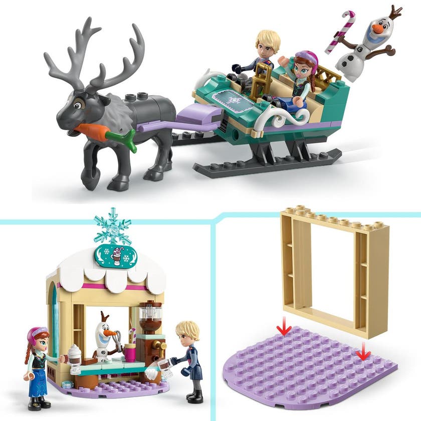 LEGO Disney Princess 43256, Annas slädäventyr
