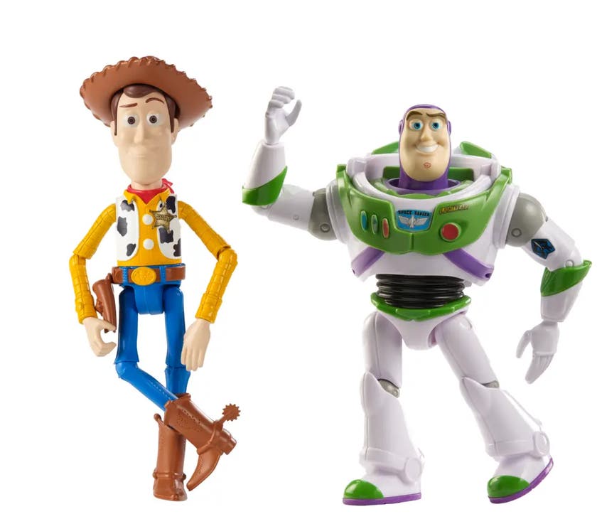 Toy Story Woody och Buzz Pizza Planet äventyr - 2-pack