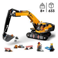 LEGO City 60420, Gul grävmaskin