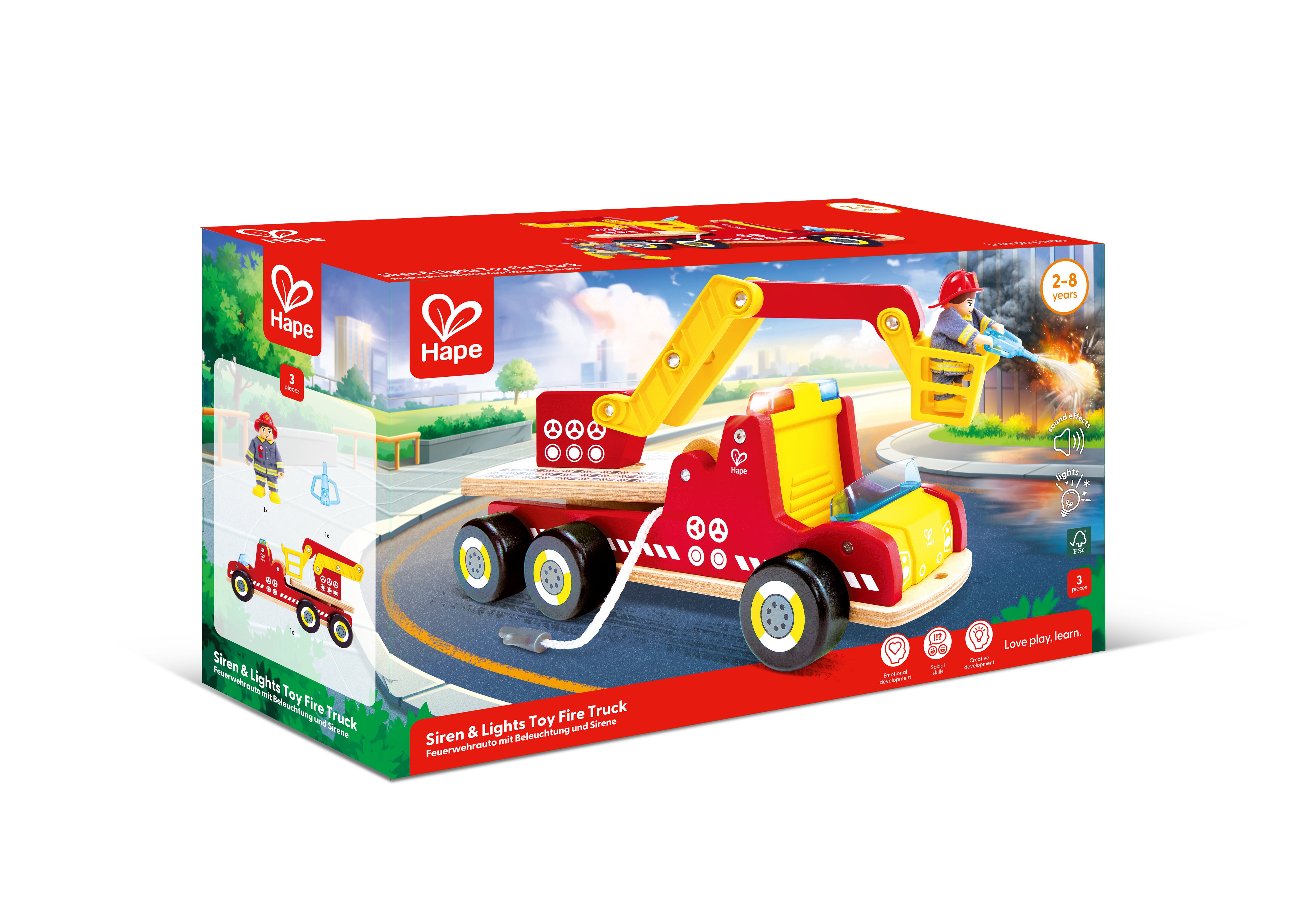 Hape Brandbil med ljud