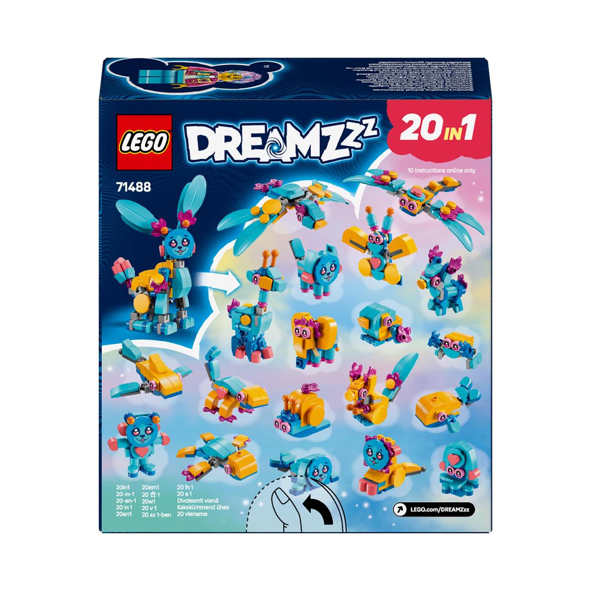 LEGO DREAMZzz 71488, Bunchus kreativa djuräventyr