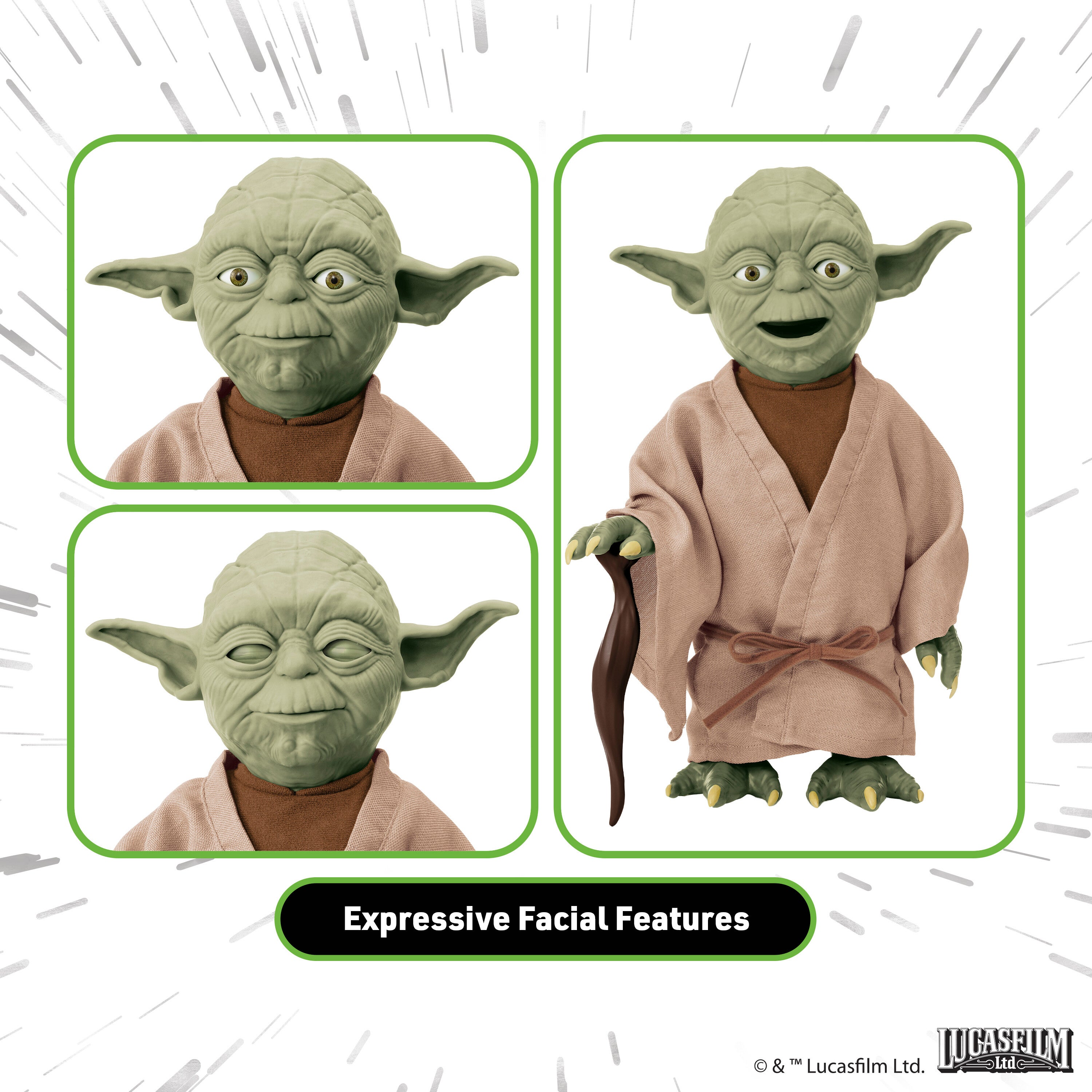 Star Wars Real FX Yoda Puppetronic