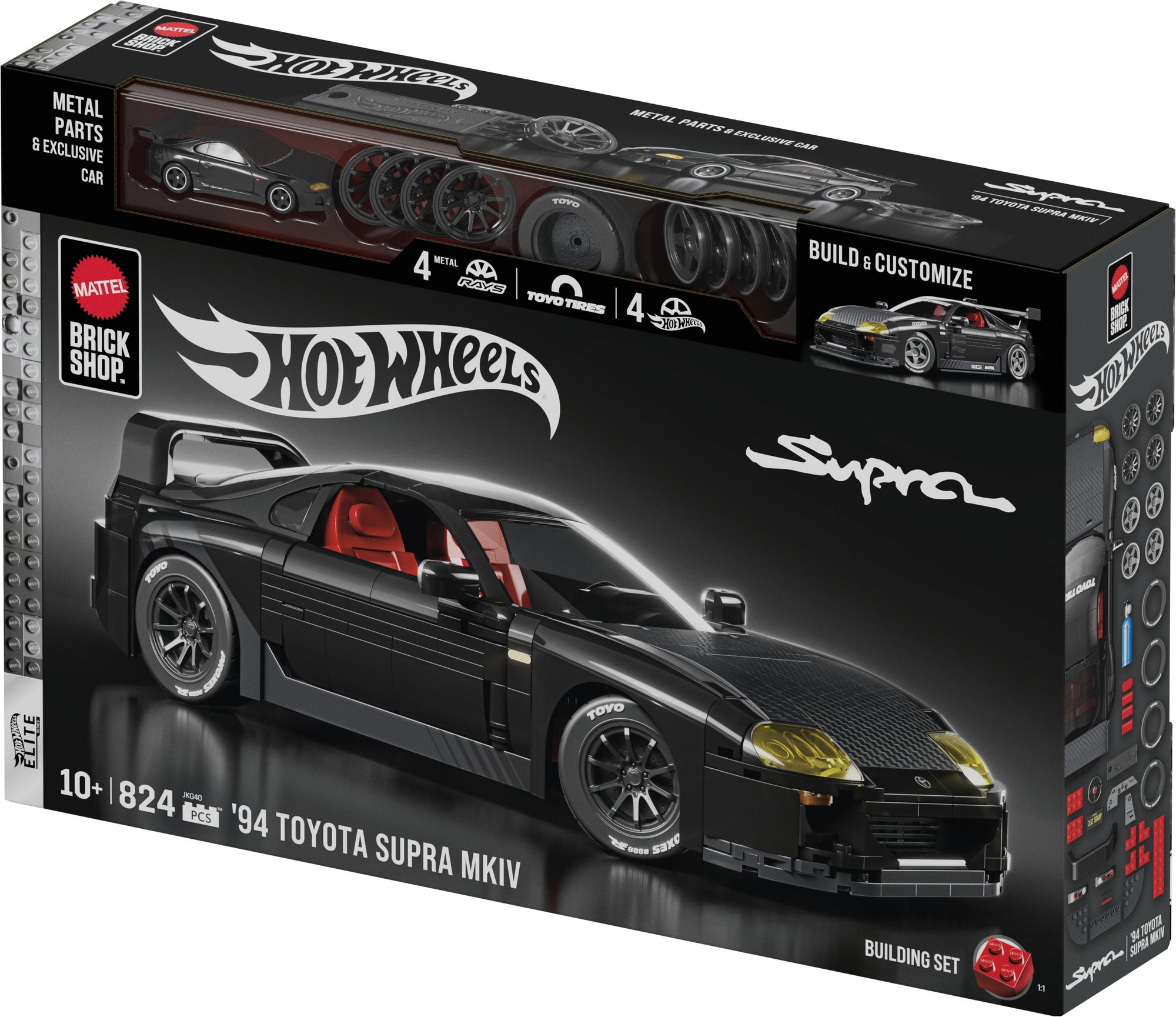 Brick Shop Hot Wheels Toyota Supra MKIV Byggset