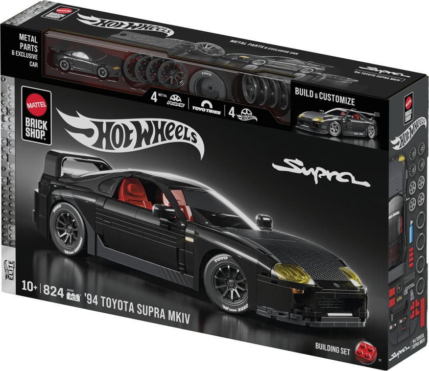 Brick Shop Hot Wheels Toyota Supra MKIV Byggset