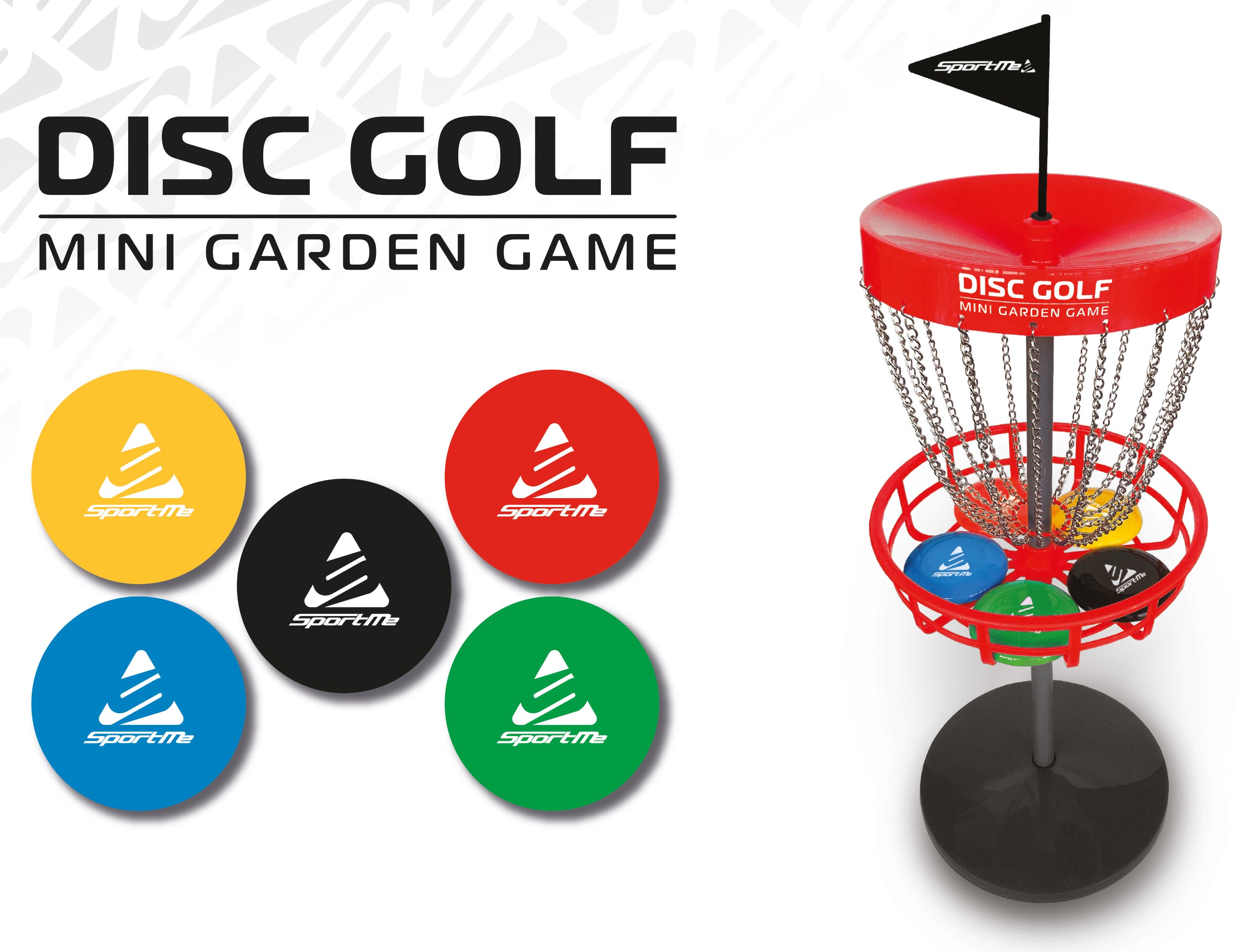 Mini Disc Golf Basket Set