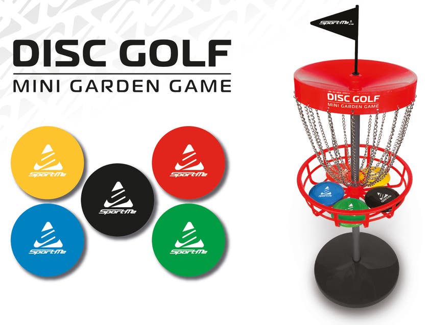 Mini Disc Golf Basket Set