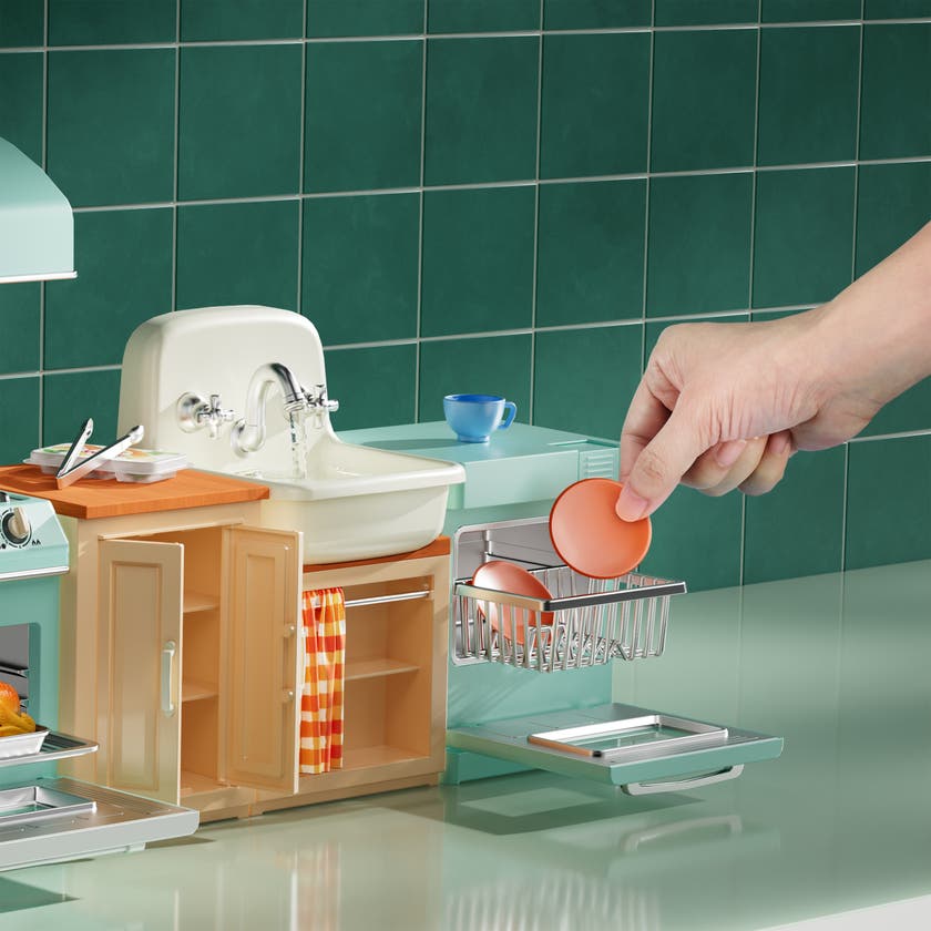 Mini Brands Magic Cook Kitchen - minileksakskök