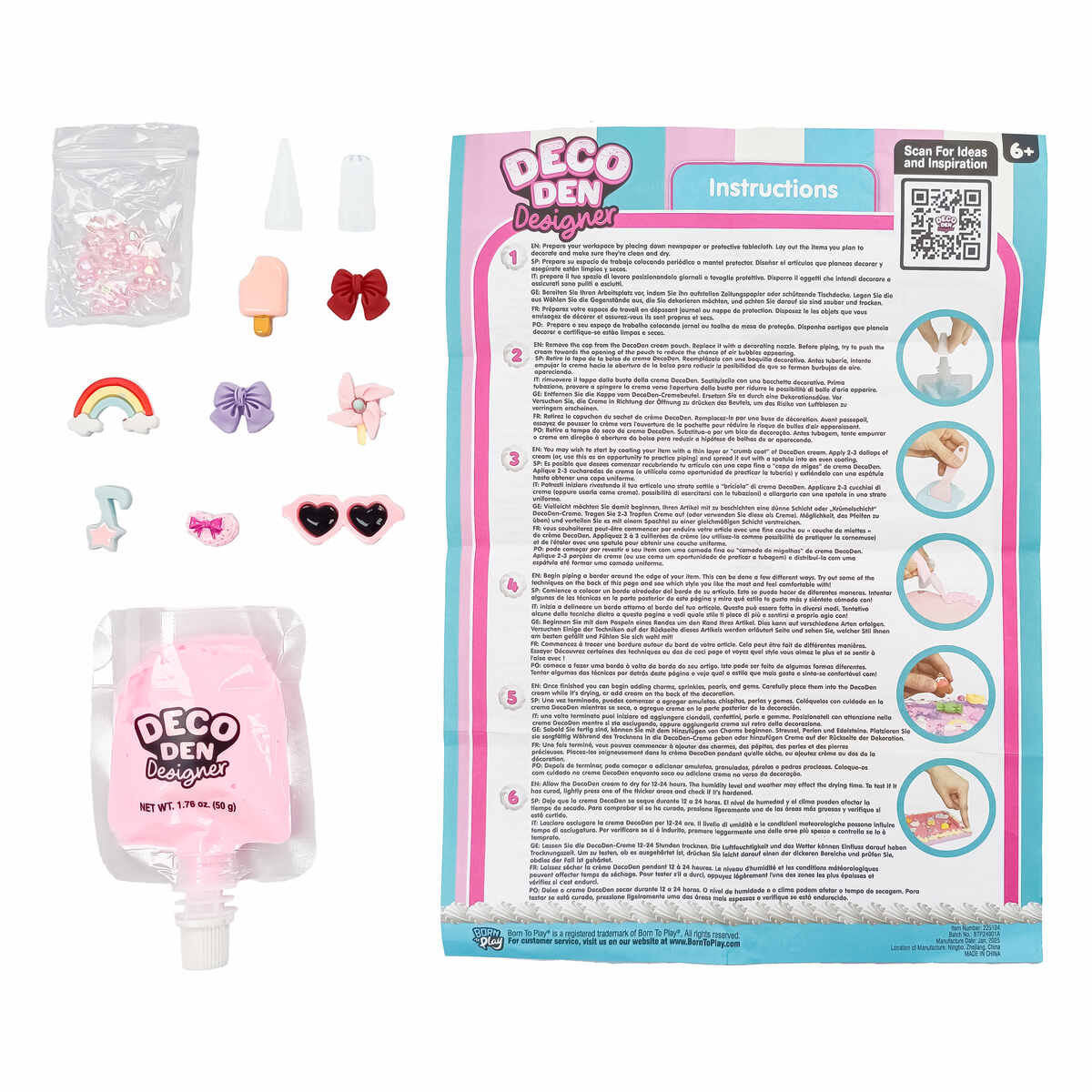 Deco Den, Decorating Cream