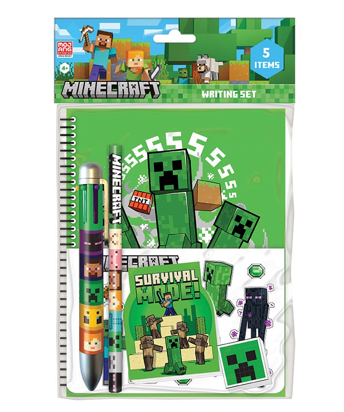 Minecraft, Skrivset med Flerfärgspenna